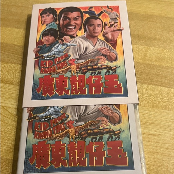 #1164+ Kid From Kwangtung Movie / movie poster inside Blu-ray. - Picture 2 of 6